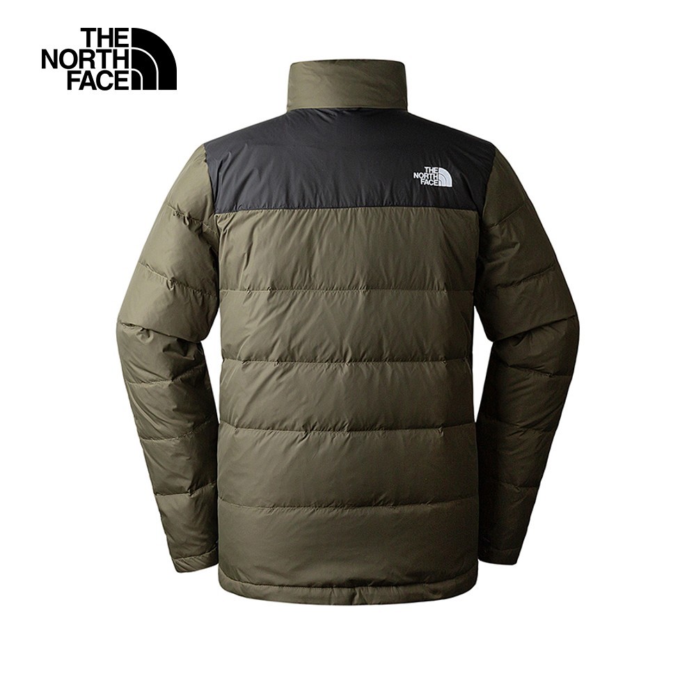 The North Face北面男款綠色防水透氣保暖連帽三合一外套｜81QS21L