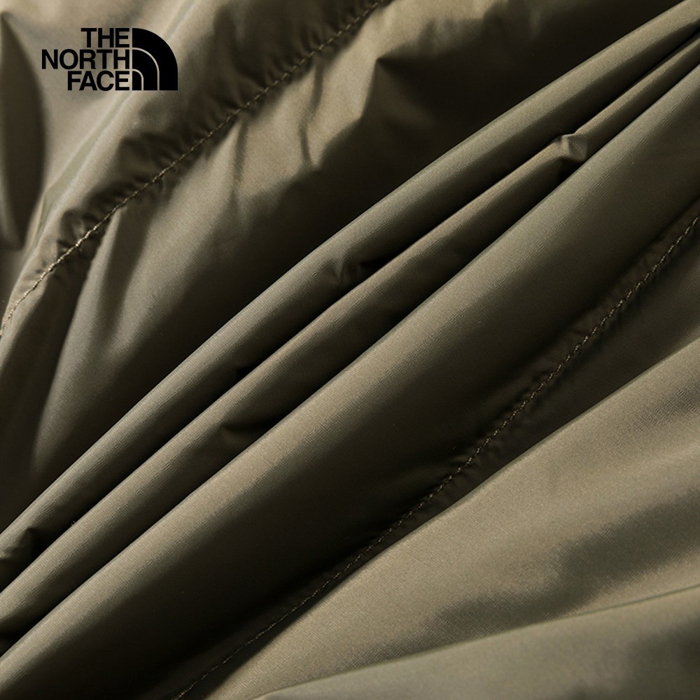 The North Face北面男款綠色防水透氣保暖連帽三合一外套｜81QS21L