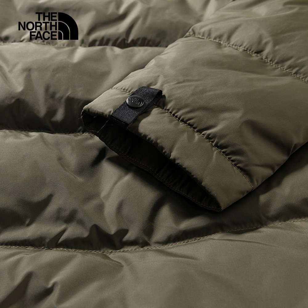 The North Face北面男款綠色防水透氣保暖連帽三合一外套｜81QS21L