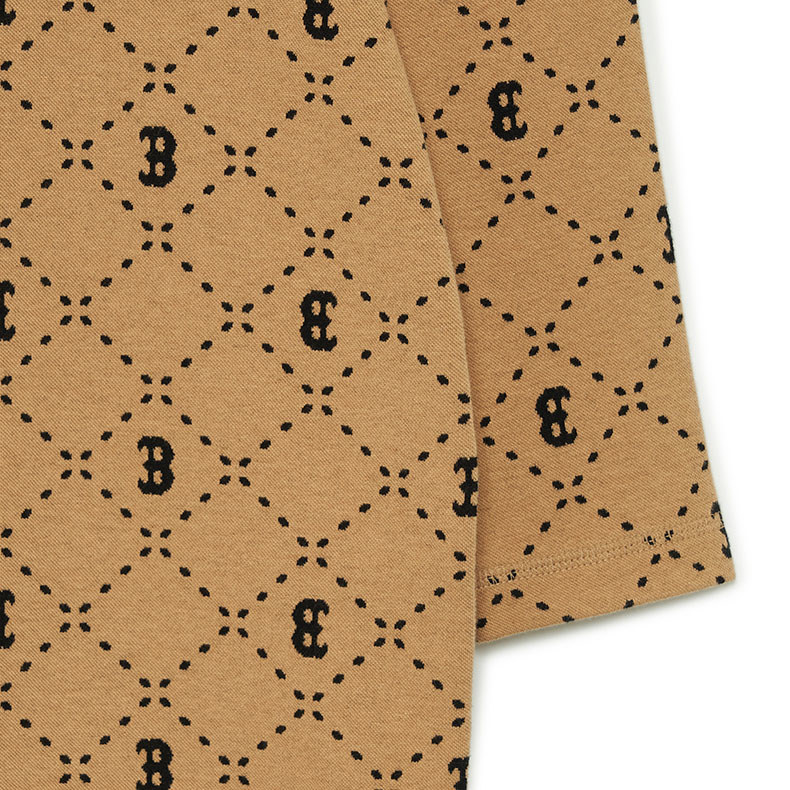 MLB 連身裙 洋裝 長版上衣 Monogram系列 波士頓紅襪隊 (3FOPM0334-43CAL)