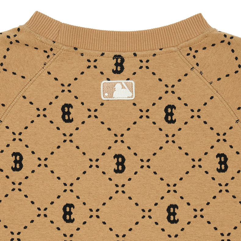 MLB 連身裙 洋裝 長版上衣 Monogram系列 波士頓紅襪隊 (3FOPM0334-43CAL)