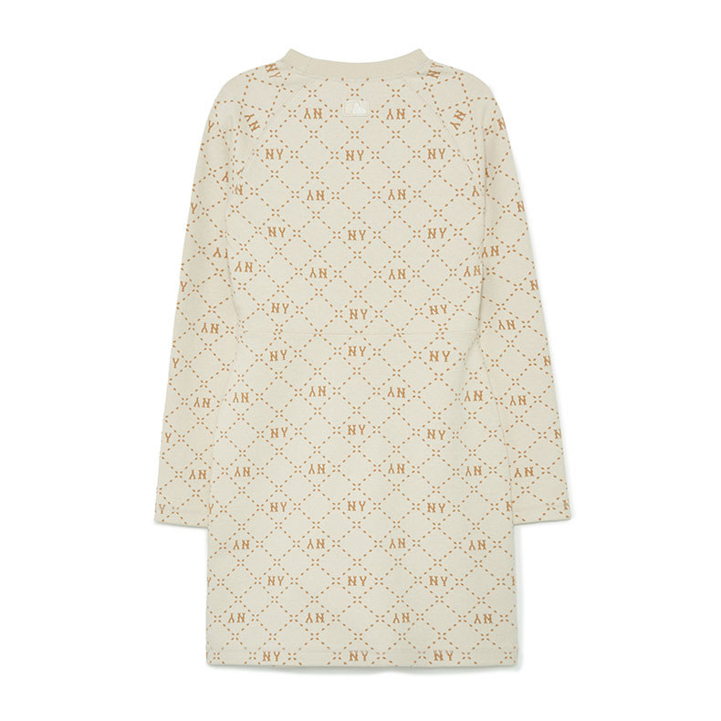 MLB 連身裙 洋裝 長版上衣 Monogram系列 紐約洋基隊 (3FOPM0334-50CRD)