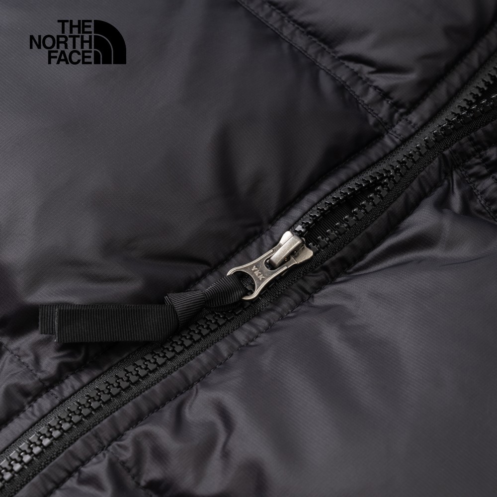 NuptseUE女款黑色DWR防潑水保暖短版羽絨外套｜5GGEKX7 700蓬鬆度