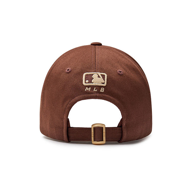 MLB 可調式硬頂棒球帽 Monogram系列 波士頓紅襪隊 (3ACPM093N-43BRD)