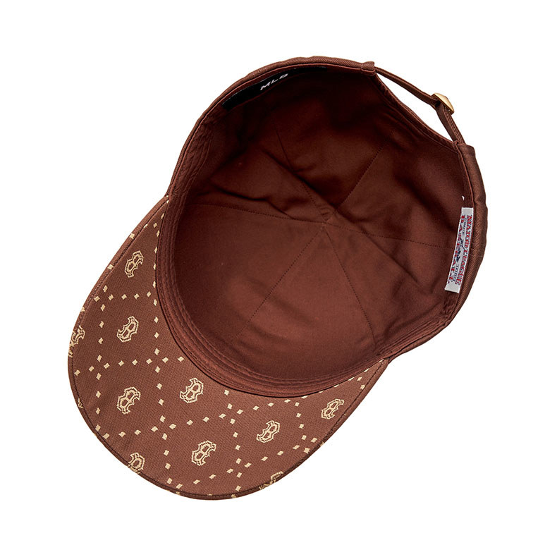 MLB 可調式硬頂棒球帽 Monogram系列 波士頓紅襪隊 (3ACPM093N-43BRD)