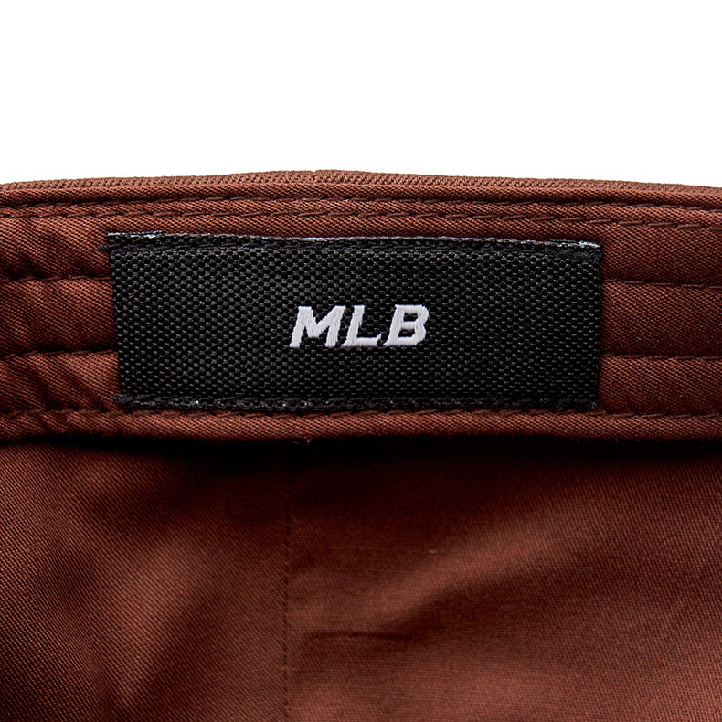 MLB 可調式硬頂棒球帽 Monogram系列 波士頓紅襪隊 (3ACPM093N-43BRD)