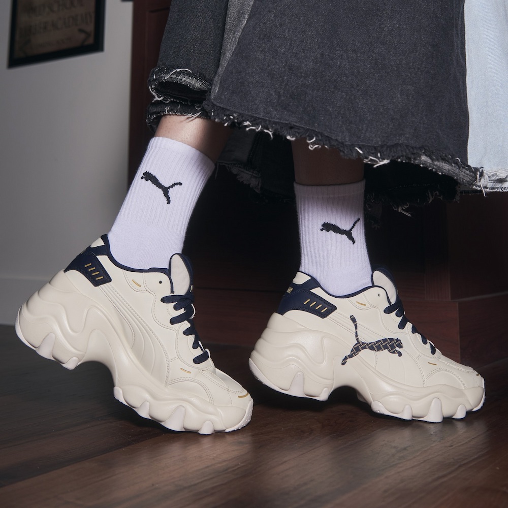 PUMA Pulsar Wedge Monogram 流行休閒鞋 女性