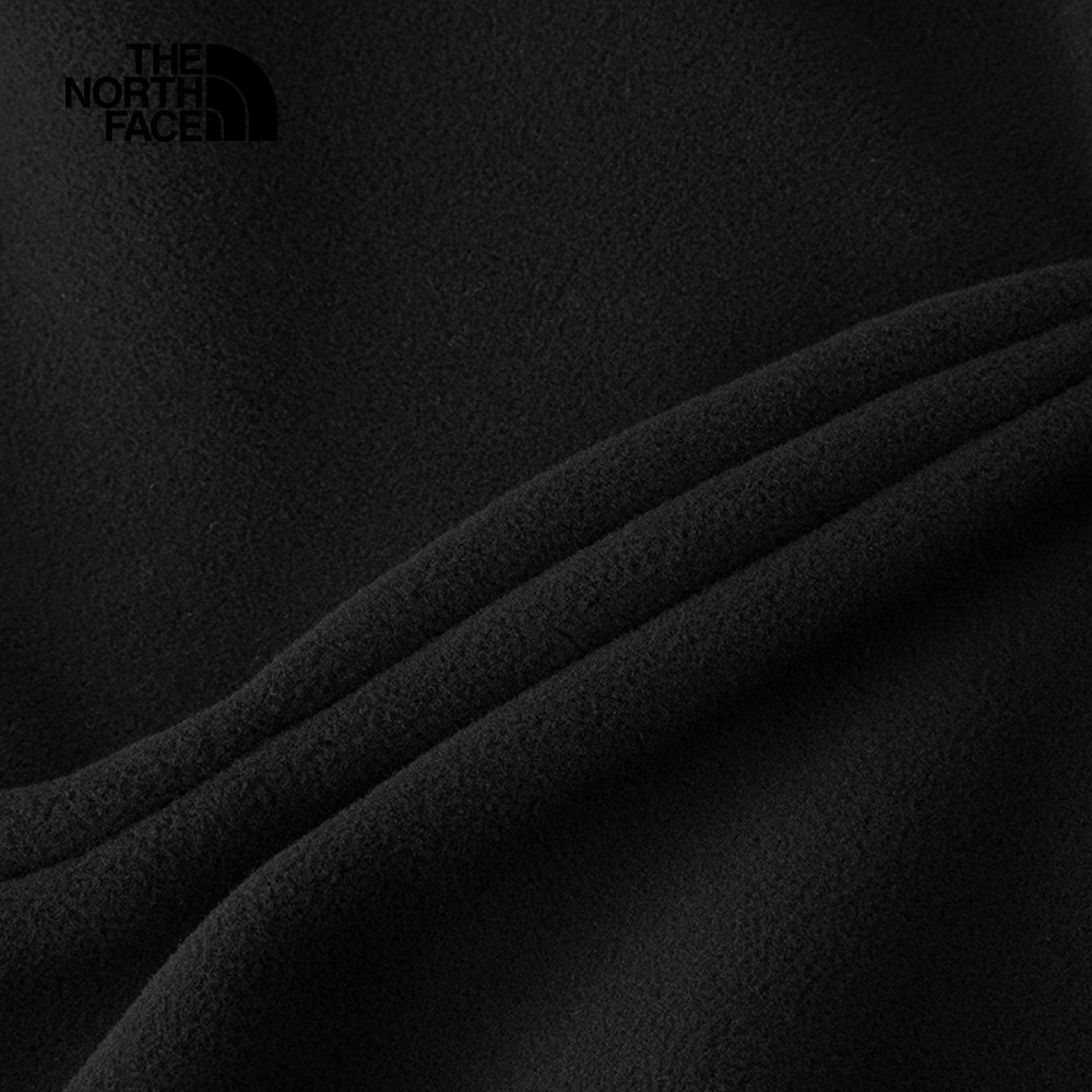 The North Face北面女款黑色舒適保暖立領抓絨外套｜83OLJK3