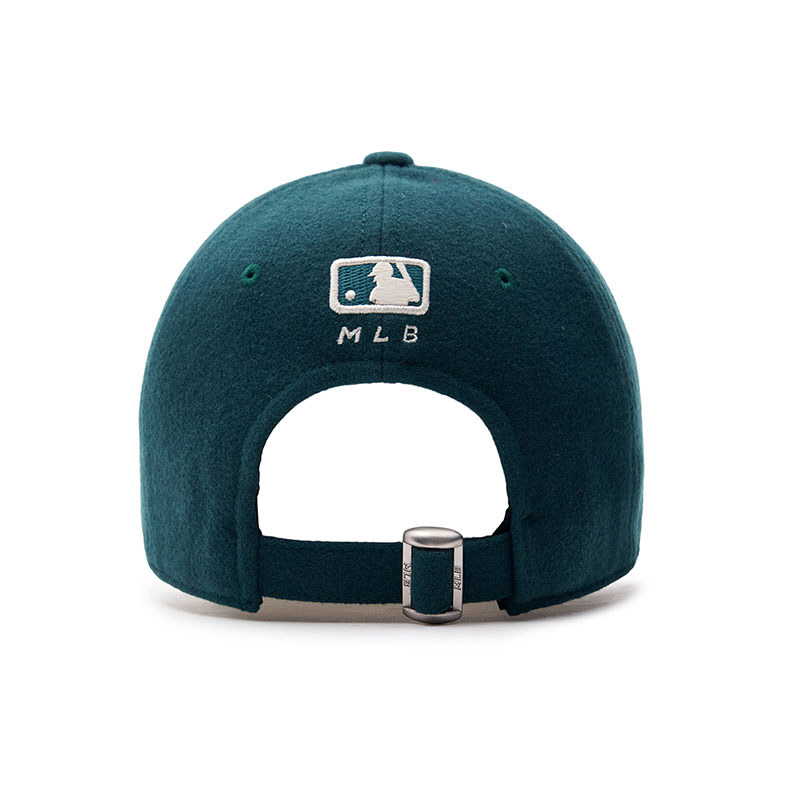 MLB N-COVER 可調式硬頂羊毛棒球帽 洛杉磯道奇隊 (3ACPV0236-07GND)