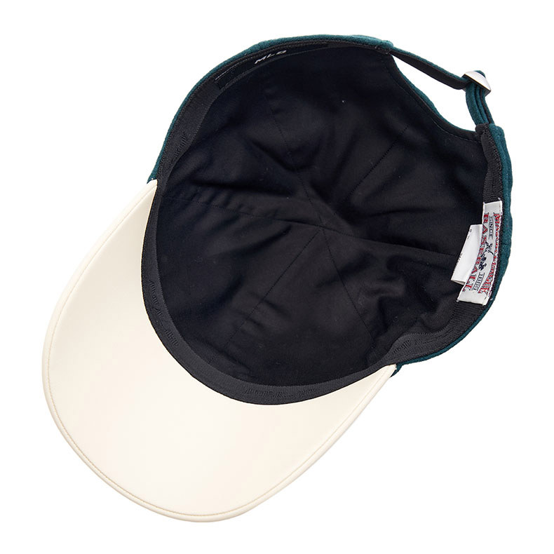 MLB N-COVER 可調式硬頂羊毛棒球帽 洛杉磯道奇隊 (3ACPV0236-07GND)