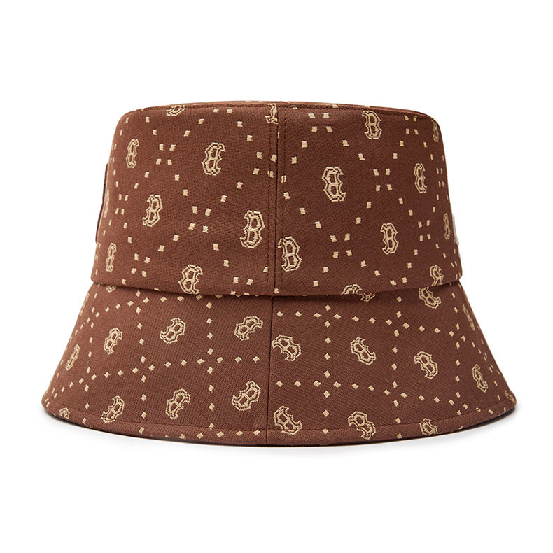 MLB 漁夫帽 Monogram系列 波士頓紅襪隊 (3AHTM063N-43BRD)