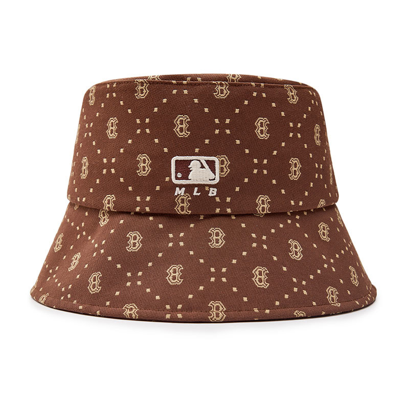 MLB 漁夫帽 Monogram系列 波士頓紅襪隊 (3AHTM063N-43BRD)