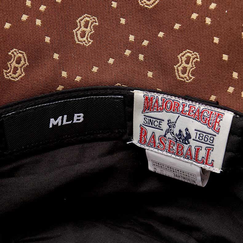 MLB 漁夫帽 Monogram系列 波士頓紅襪隊 (3AHTM063N-43BRD)