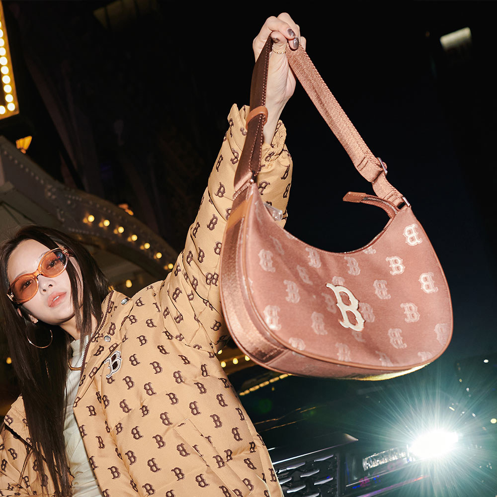 MLB Korea MLB 腋下包 手提包 肩背包 Monogram系列 波士頓紅襪隊 (3ABQL023