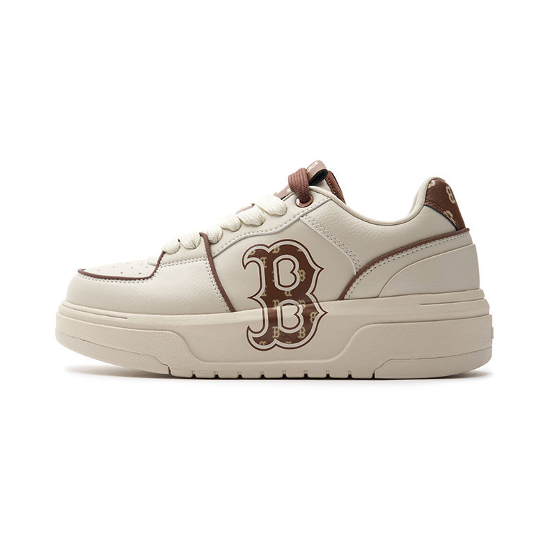 MLB Monogram老爹鞋 學長鞋 Chunky Liner系列 波士頓紅襪隊(3ASXCLR3N-43BRS)