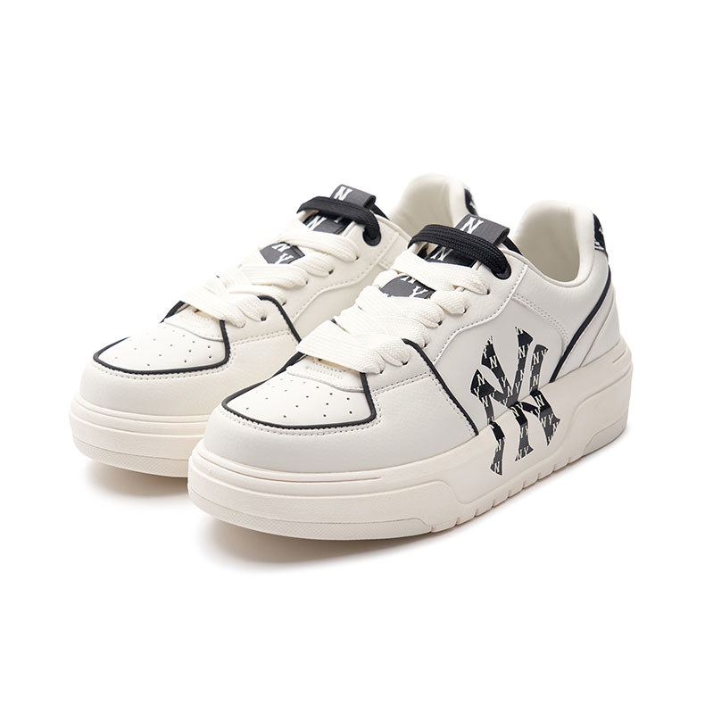 MLB Monogram老爹鞋 學長鞋 Chunky Liner系列 紐約洋基隊(3ASXCLR3N-50WHS)