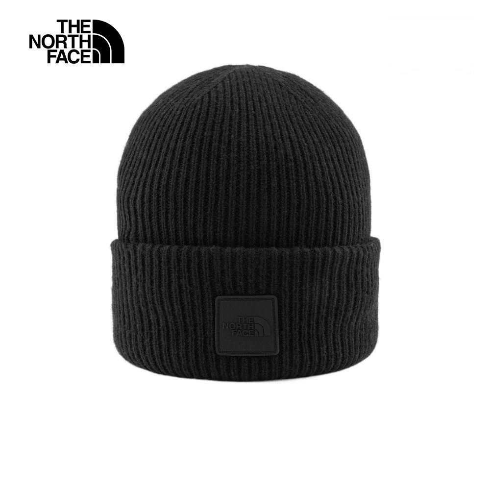The North Face北面男女款黑色舒適保暖休閒毛帽｜7WJGJK3