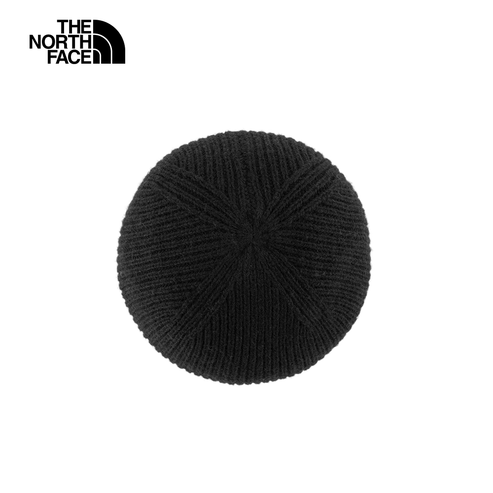 The North Face北面男女款黑色舒適保暖休閒毛帽｜7WJGJK3