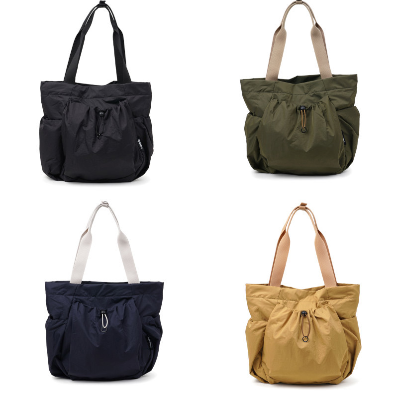 hellolulu環保系列REON兩用休閒托特包-黑/胡桃/藏青/蔥綠