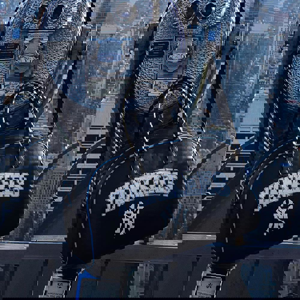 MLB 手提包 保齡球包 肩背包 紐約洋基隊 (3ABWM083N-50BKS)