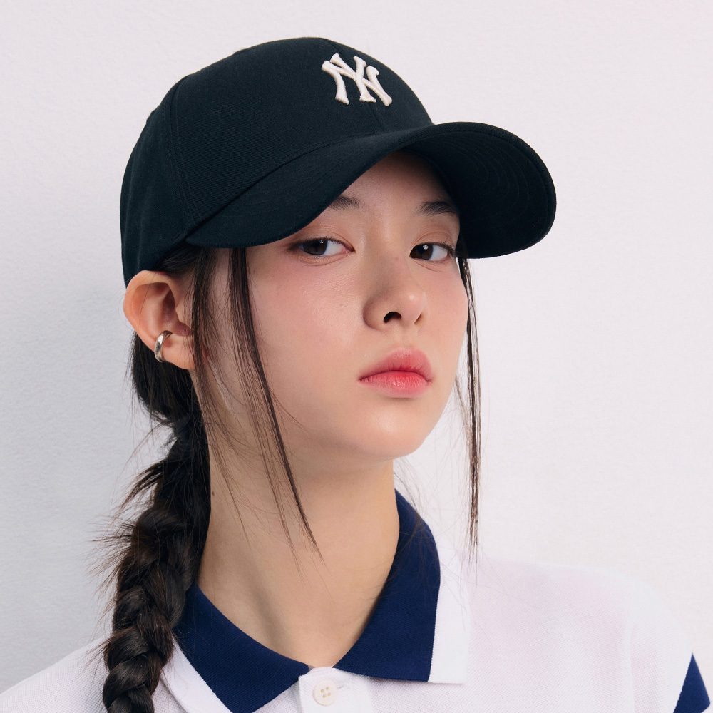 MLB 可調式硬頂棒球帽 紐約洋基隊 (3ACP9203N-50BKS)