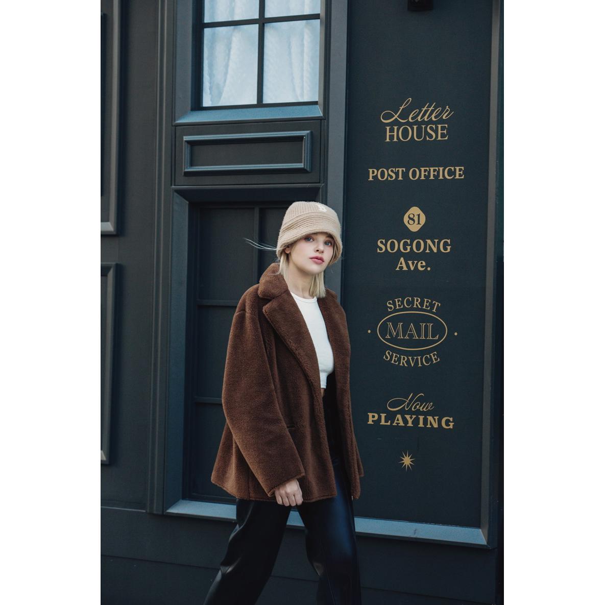 MLB 針織圓頂漁夫帽 鐘型帽 波士頓紅襪隊 (3AHT00436-43BGD)