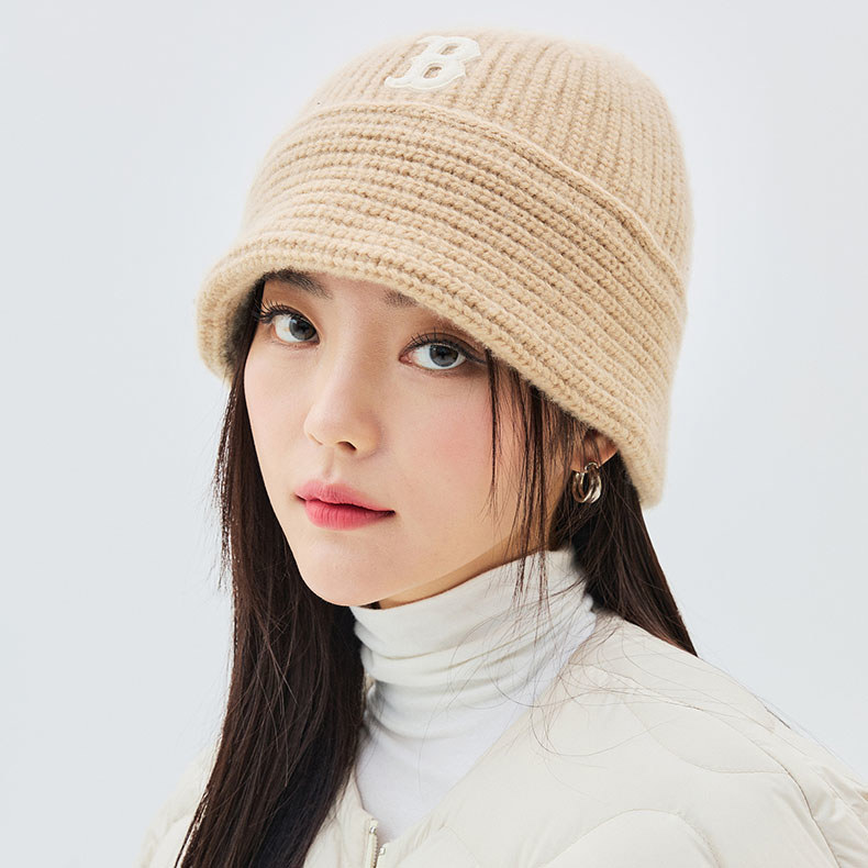 MLB 針織圓頂漁夫帽 鐘型帽 波士頓紅襪隊 (3AHT00436-43BGD)