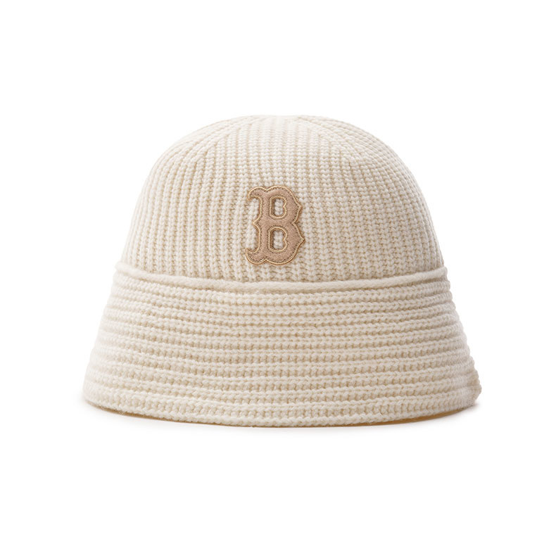 MLB 針織圓頂漁夫帽 鐘型帽 波士頓紅襪隊 (3AHT00436-43CRD)