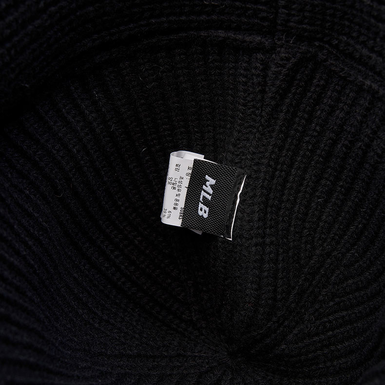 MLB 針織圓頂漁夫帽 鐘型帽 紐約洋基隊 (3AHT00436-50BKS)