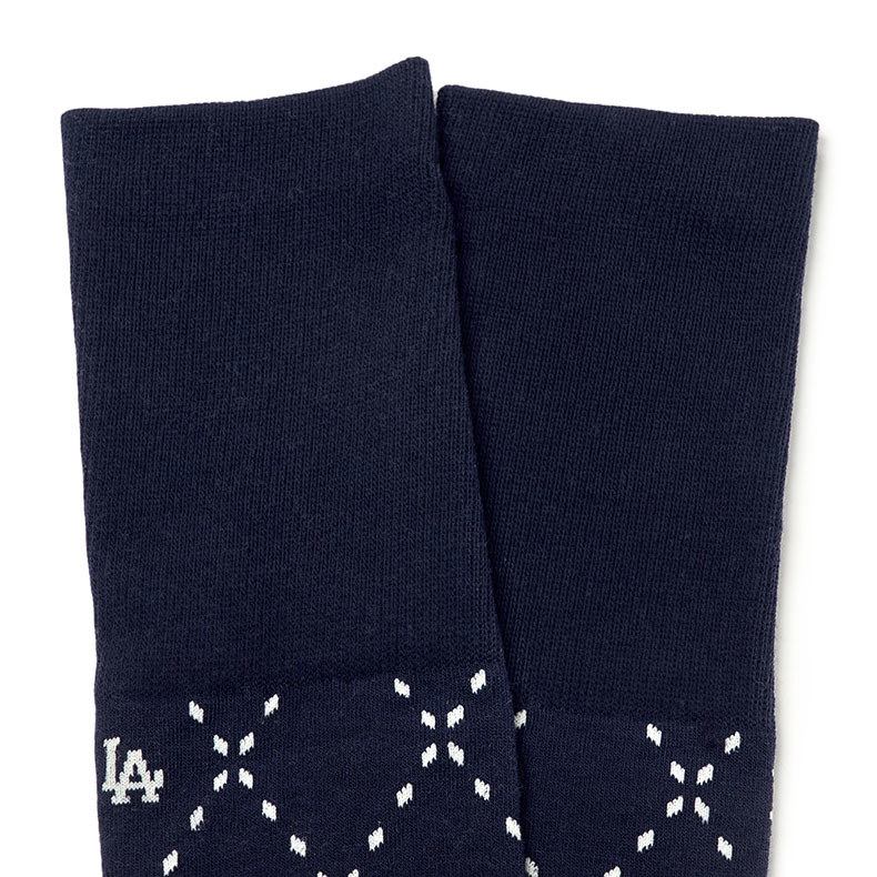 MLB 長筒襪 Monogram系列 洛杉磯道奇隊 (3ASOKM23N-07NYD)
