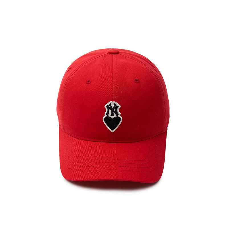 MLB KIDS 可調式棒球帽 童帽 Heart系列 紐約洋基隊 (7ACPH033N-50RDS)