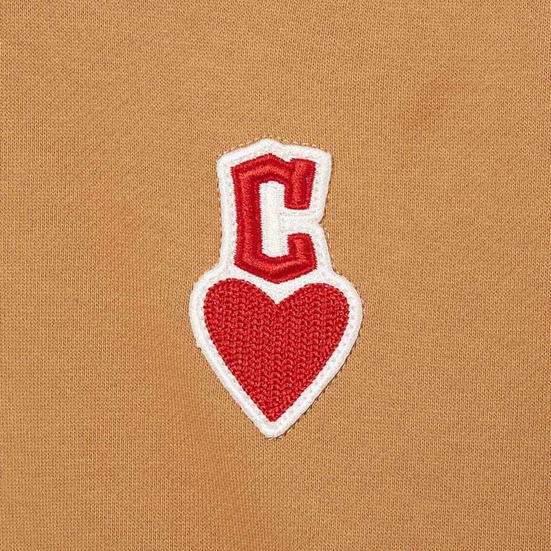 MLB KIDS 大學T 童裝 Heart系列 克里夫蘭守護者隊 (7AMTH0134-45CAL)