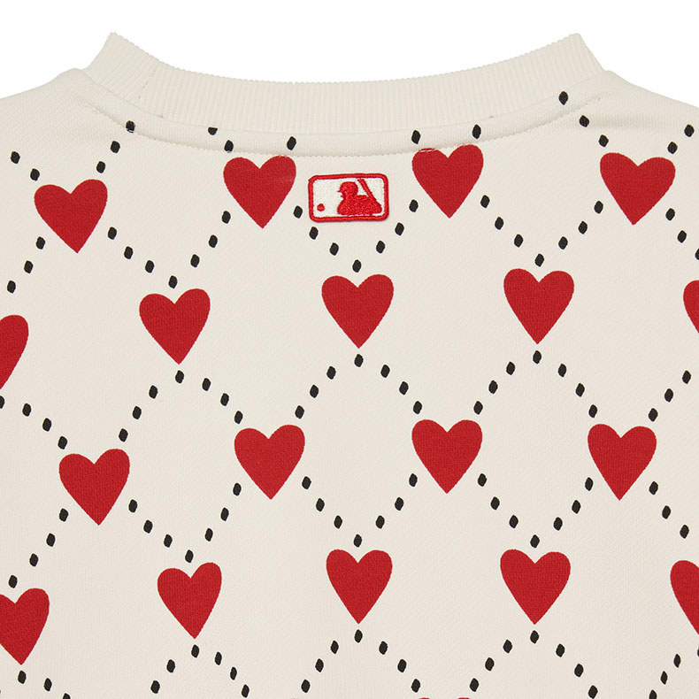 MLB KIDS 大學T 童裝 Heart系列 克里夫蘭守護者隊 (7FMTH0334-45CRS)