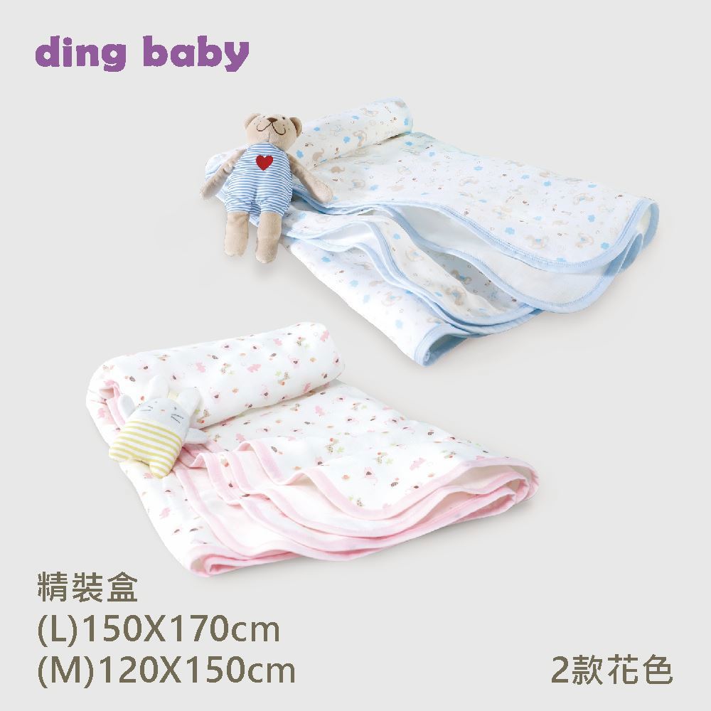 ding baby 六層紗四季被-M/L