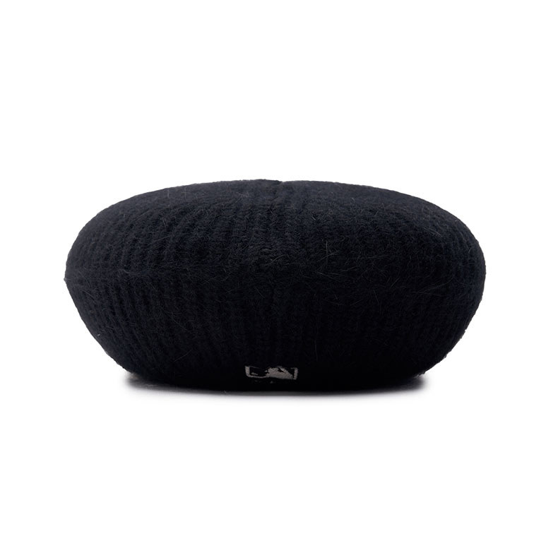 MLB 針織貝蕾帽 紐約洋基隊 (3ACBA0136-50BKS)