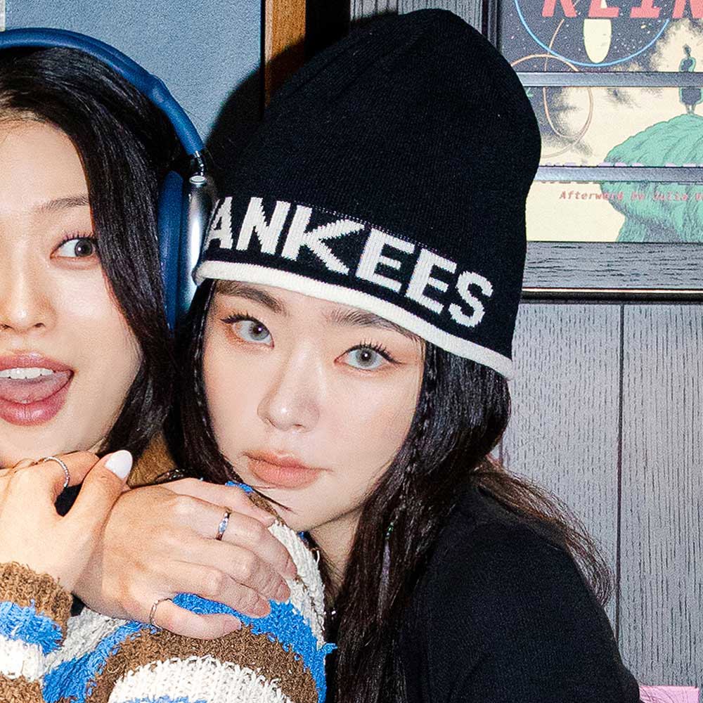 MLB 針織毛帽 紐約洋基隊 (3ABNM0836-50BKS)