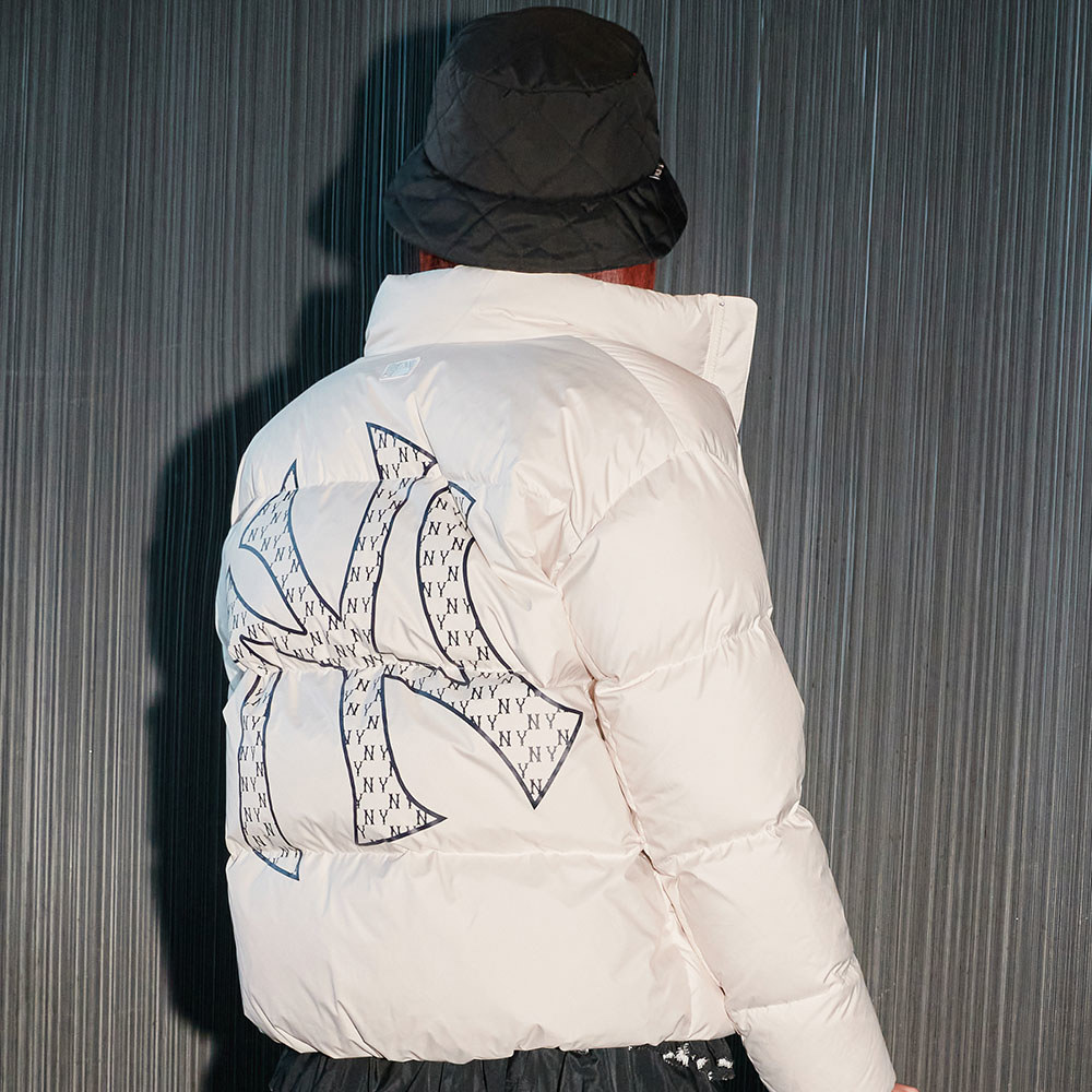 MLB 尼龍絎縫漁夫帽 紐約洋基隊 (3AHTQ0136-50BKS)