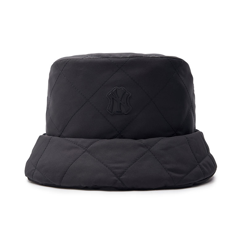 MLB 尼龍絎縫漁夫帽 紐約洋基隊 (3AHTQ0136-50BKS)