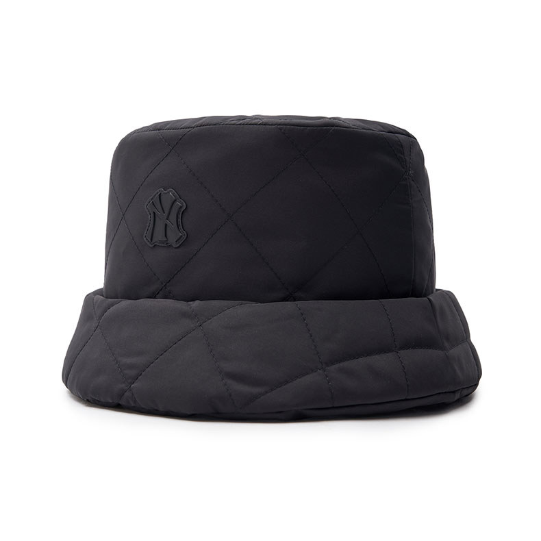 MLB 尼龍絎縫漁夫帽 紐約洋基隊 (3AHTQ0136-50BKS)