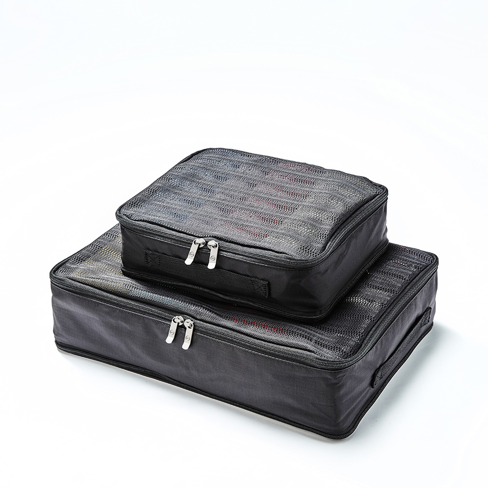 AZPAC 分層擴充旅行收納袋 大+小組合/衣物收納袋/行李收納包/旅行收納袋