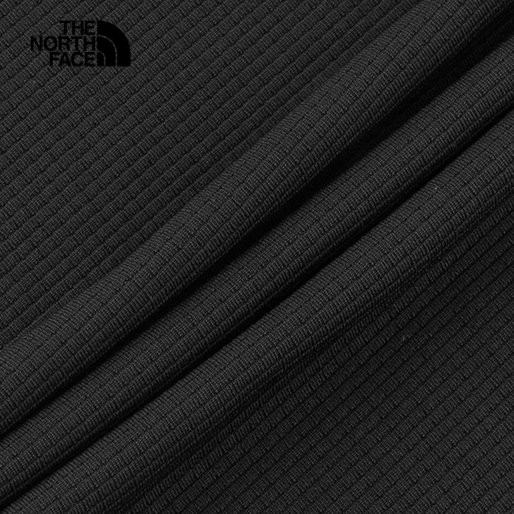 The North Face北面男款黑色吸濕排汗舒適休閒長褲｜7WTMJK3