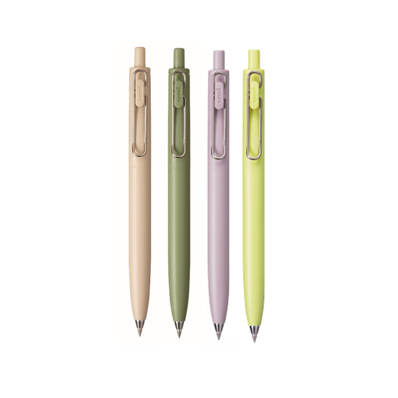 Uni三菱 uni-ball one F 自動鋼珠筆 0.38mm(UMNSF-38)-白砂/屜笛/花霞/日向夏