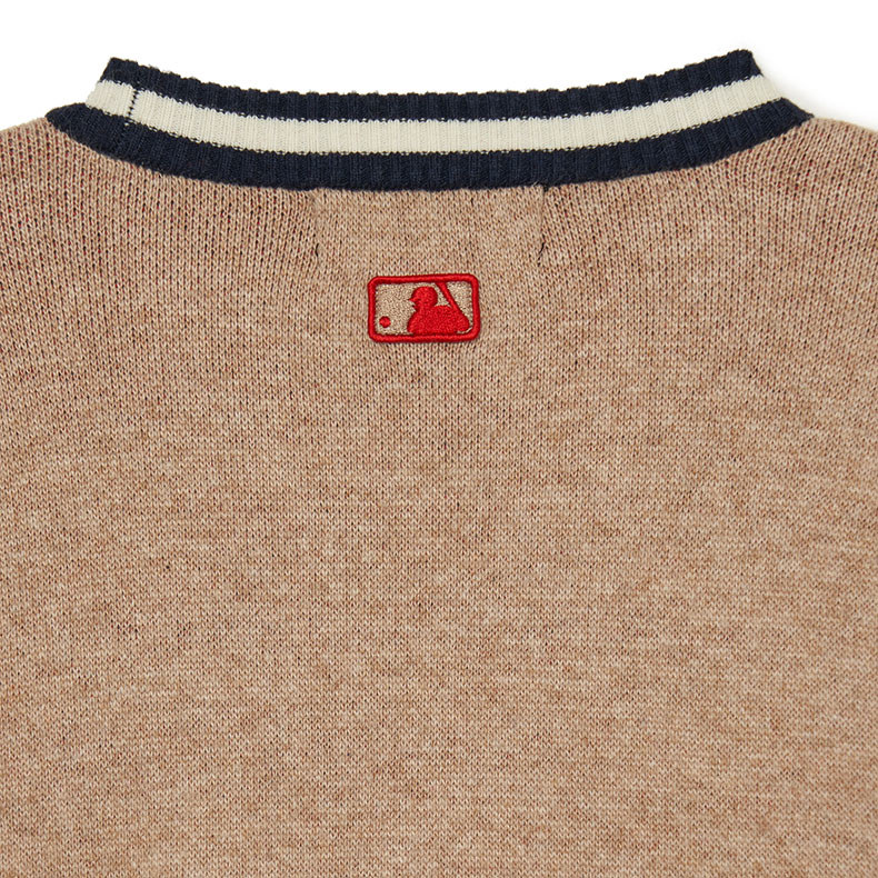 MLB KIDS 針織衫 童裝 Heart系列 克里夫蘭守護者隊 (7AKCH0234-45CAL)