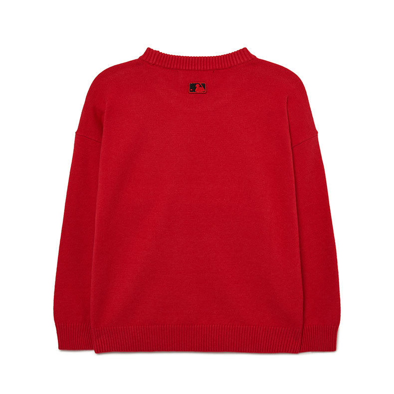 MLB KIDS 針織毛衣 童裝 Heart系列 紐約洋基隊 (7AKPH0134-50RDL)