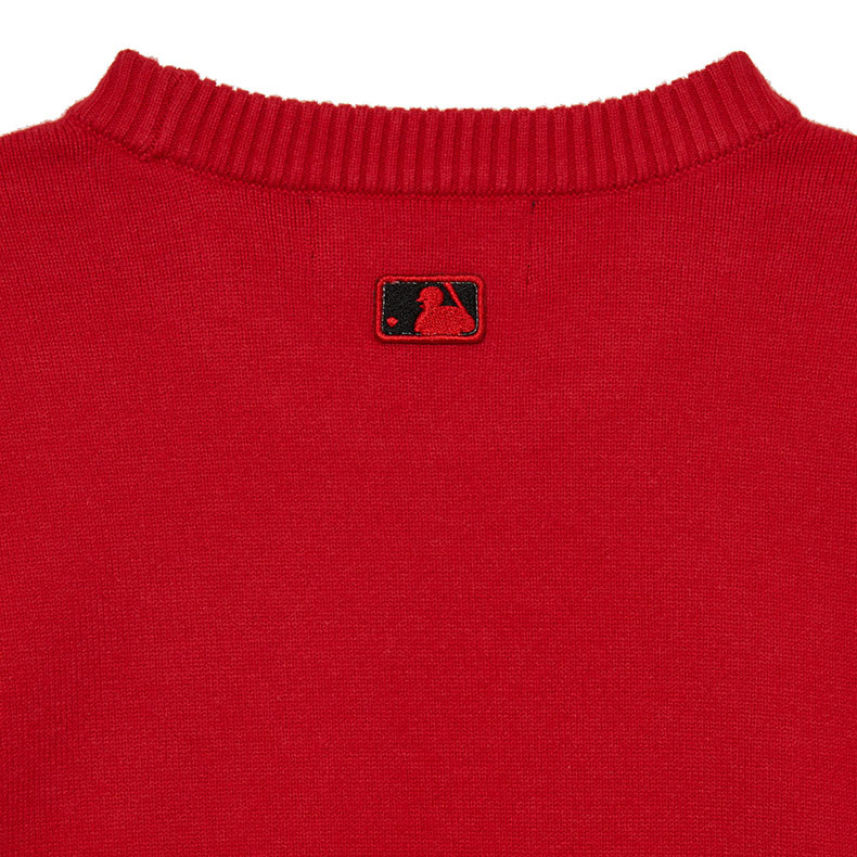 MLB KIDS 針織毛衣 童裝 Heart系列 紐約洋基隊 (7AKPH0134-50RDL)