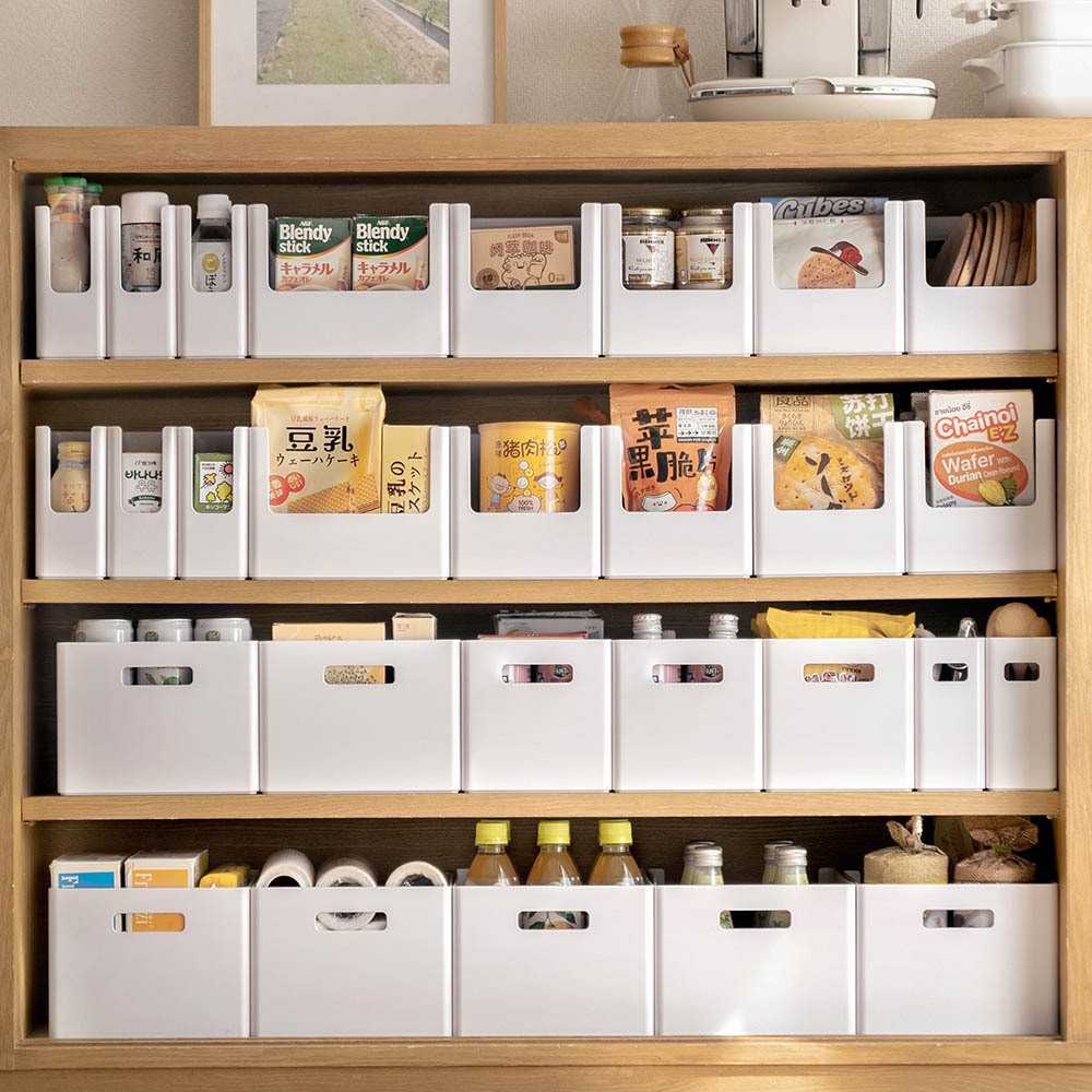 懶角落直角收納盒-淺櫃 中號