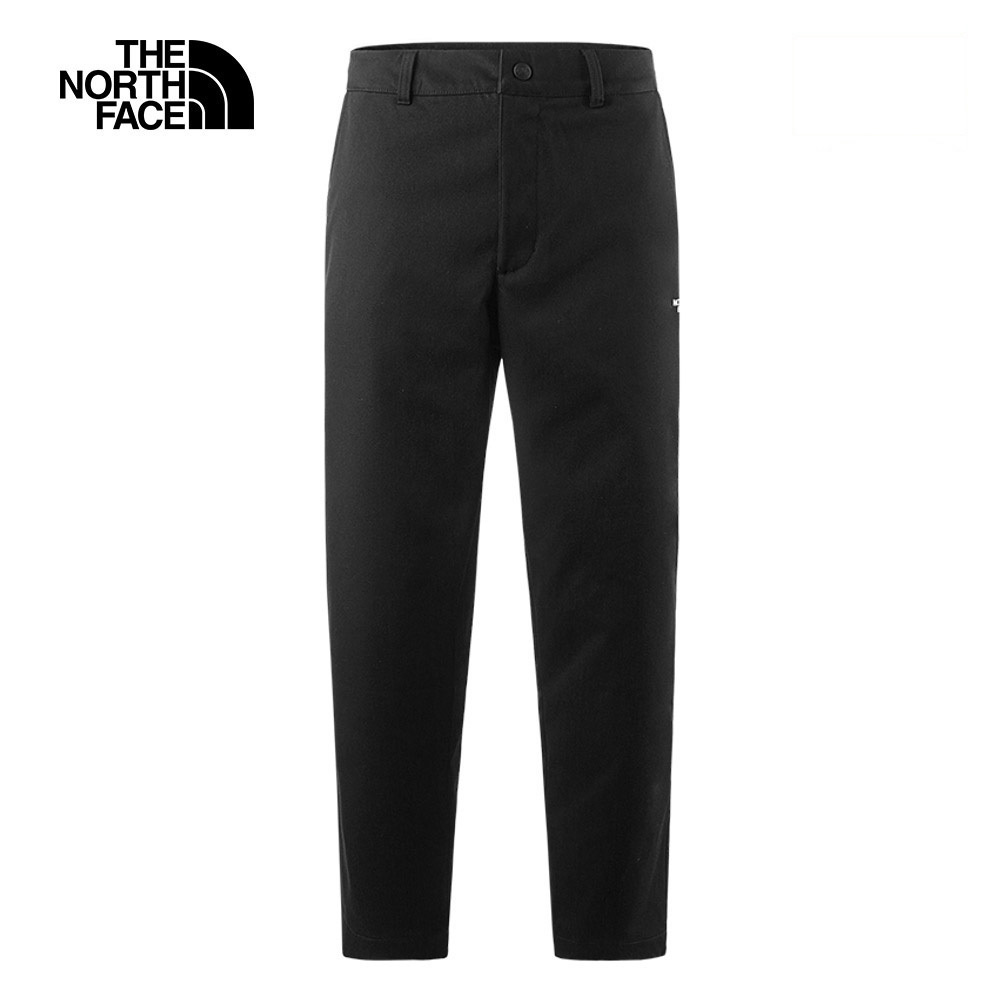 The North Face北面男款黑色防風防潑水保暖舒適休閒長褲｜81SIJK3｜防風防