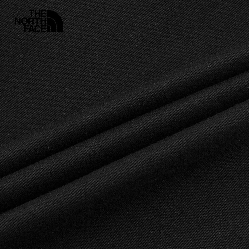 The North Face北面男款黑色防風防潑水保暖舒適休閒長褲｜81SIJK3