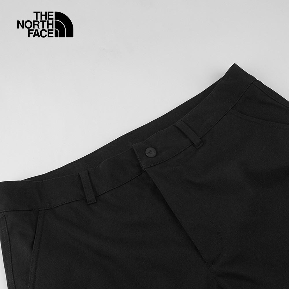 The North Face北面男款黑色防風防潑水保暖舒適休閒長褲｜81SIJK3