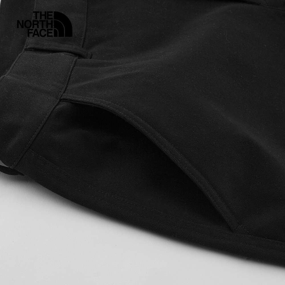 The North Face北面男款黑色防風防潑水保暖舒適休閒長褲｜81SIJK3